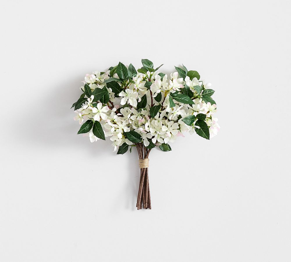 Faux Apple Blossom Clippings Bundle | Pottery Barn (US)