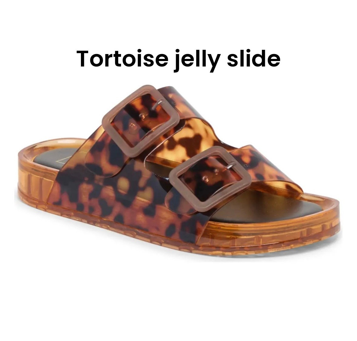 Tortoise jelly slides I will be wearing this spring. 🐢

#LTKOver40 #LTKTravel #LTKootd