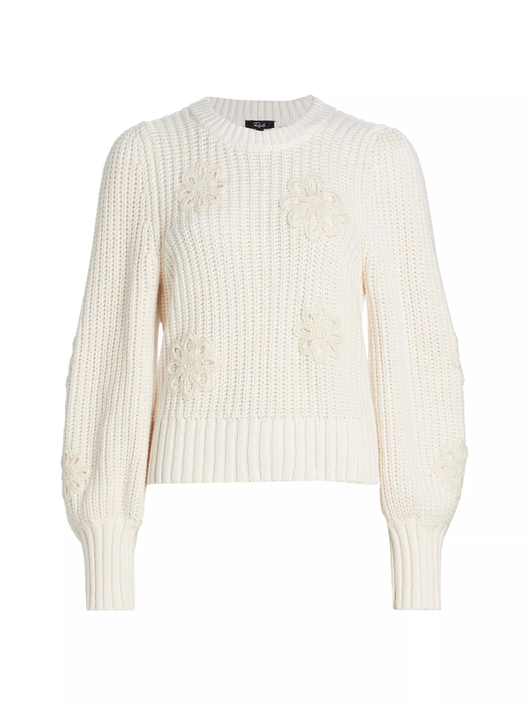 Romy Knit Cotton-Blend Sweater | Saks Fifth Avenue