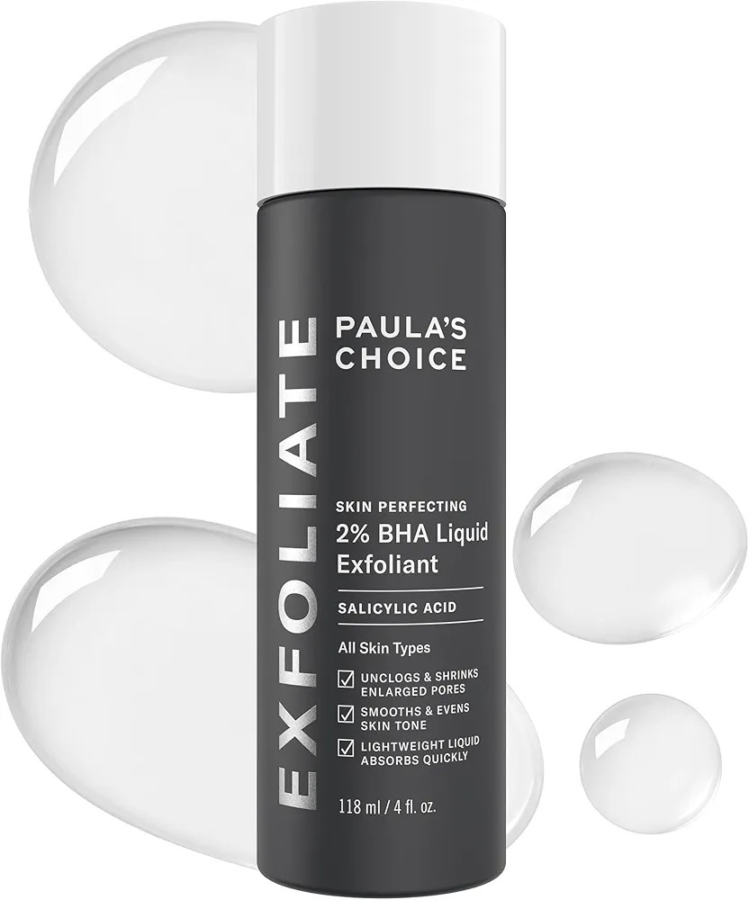 Paula's Choice SKIN PERFECTING 2% BHA Liquid Salicylic Acid Exfoliant-Facial Exfoliant for Enlarg... | Amazon (US)