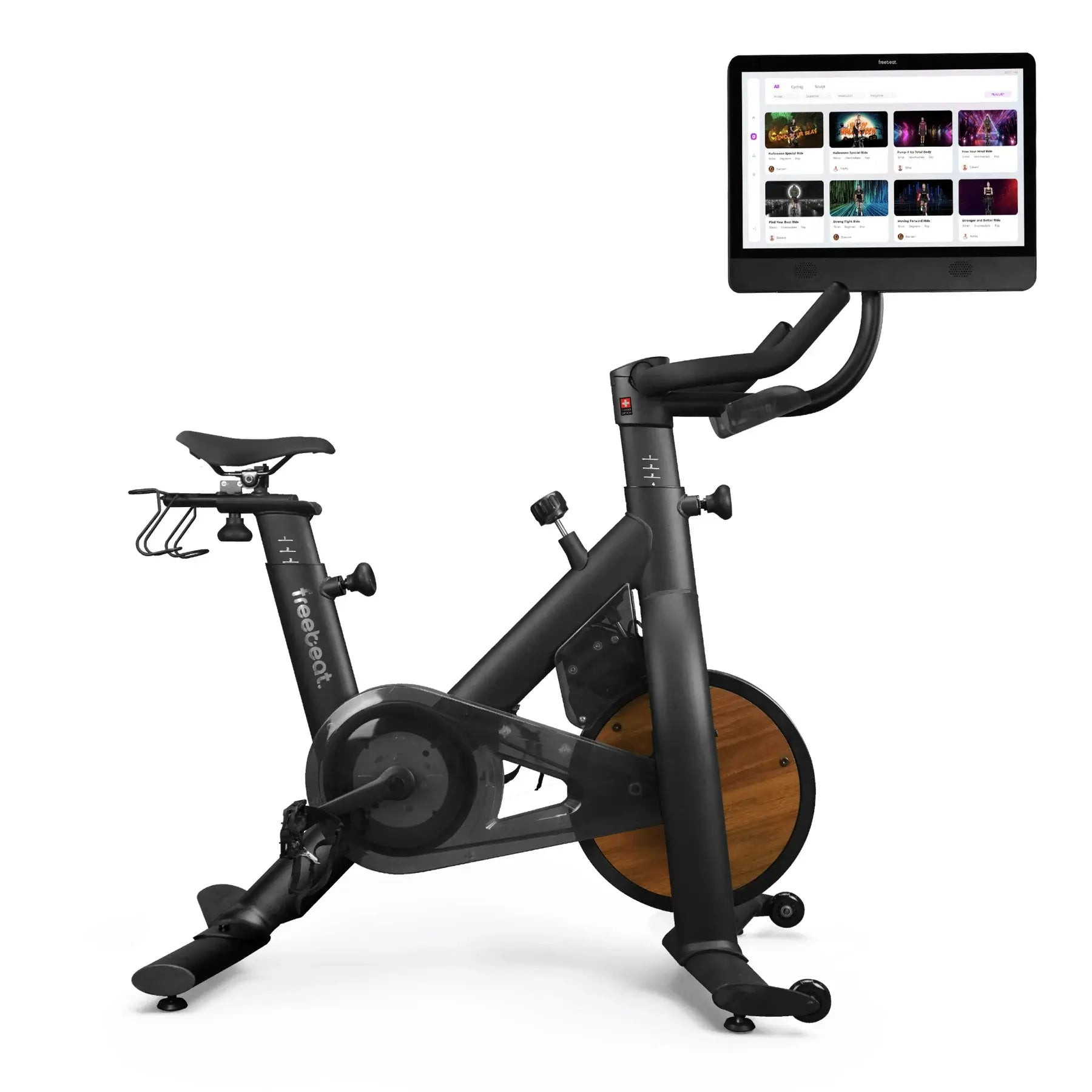 freebeat™ Lit Bike, Space Black | Best Exercise Bike | freebeat_(CA,AU,UK)
