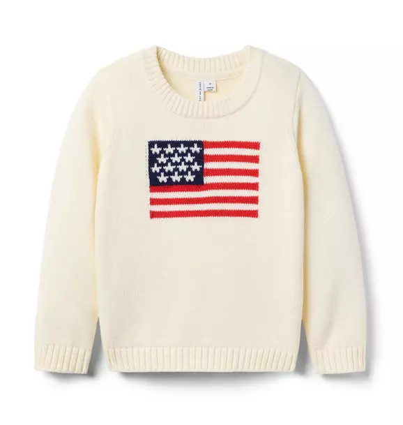 The Flag Sweater | Janie and Jack