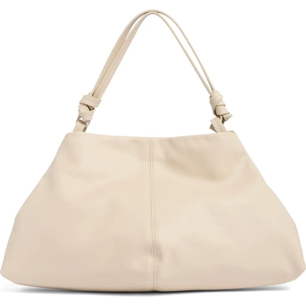 BCBG Soft Knot Shoulder Bag in Soft Cream at Nordstrom Rack | Nordstrom Rack