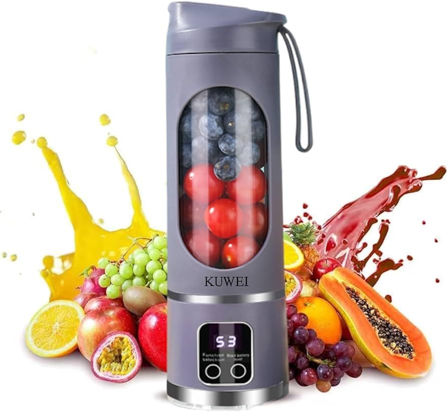 Portable blender,USB-C rechargeable,Personal compact travel juicer cup15OZ for Shakes, Smoothies,... | Amazon (US)