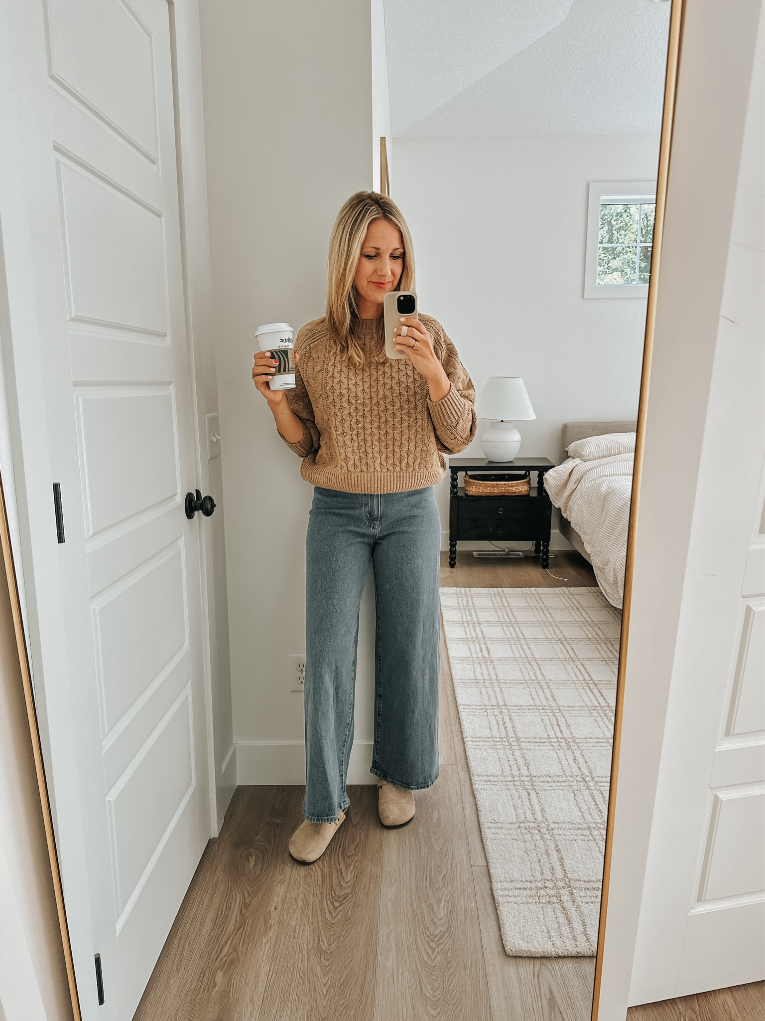 Adorable wide leg Sailor Jean at Target! Crop cable knit sweater and clogs for fall 🍂

Jeans size 4 | sweater xs

#LTKStyleTip #LTKFindsUnder50 #LTKSeasonal