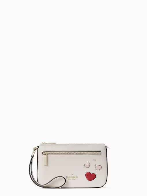 Valentines Day Capsule Convertible Heart Wristlet | Kate Spade Outlet