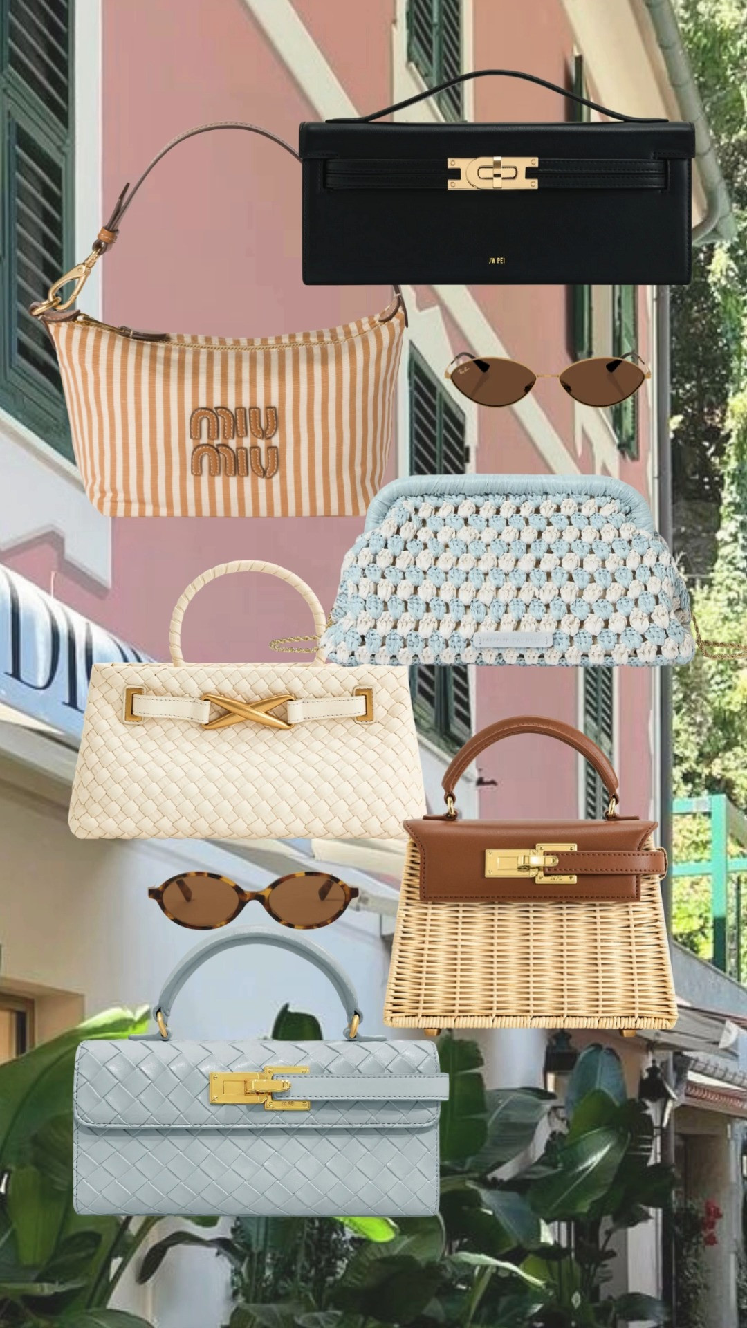 Elora Woven Tote Bag