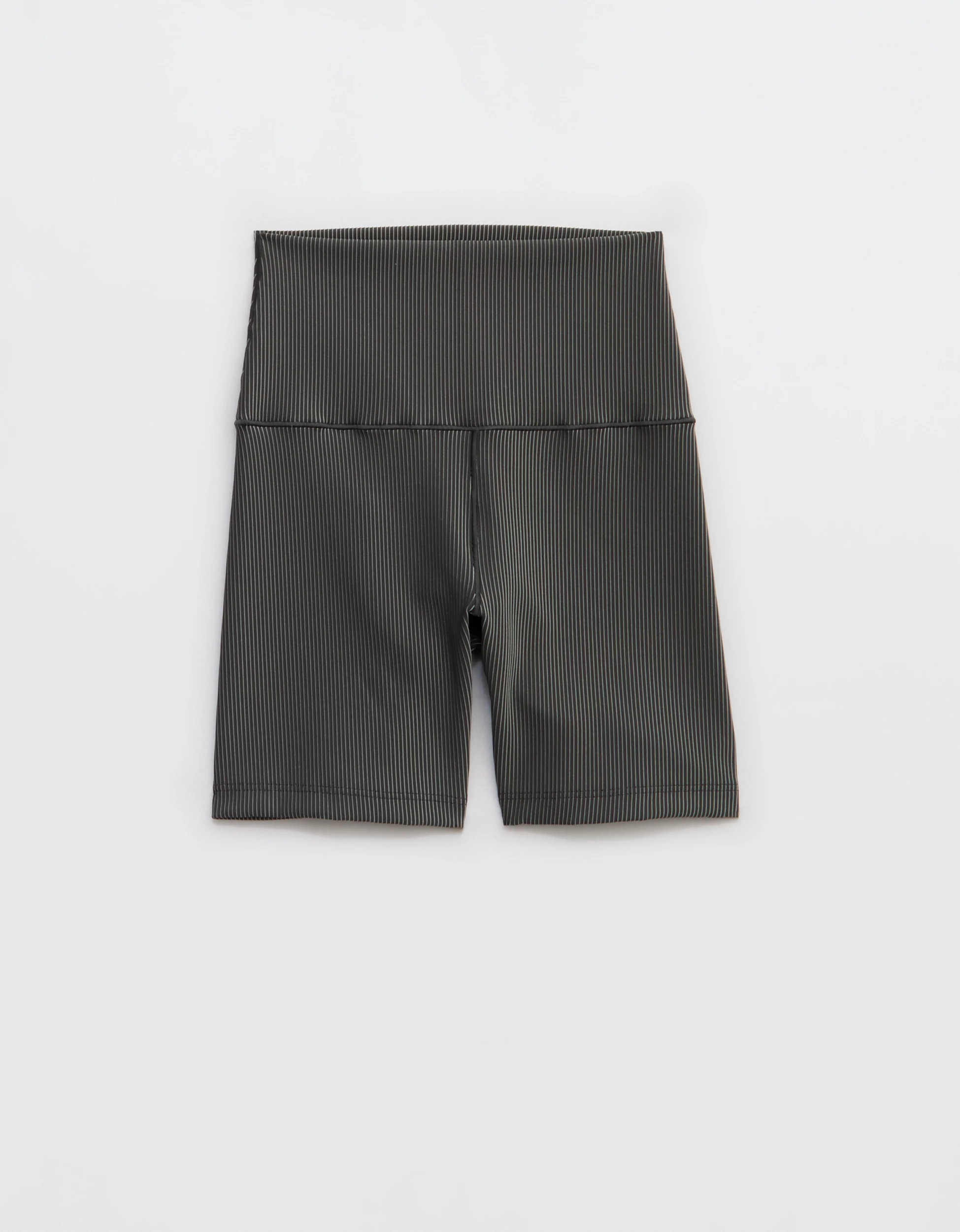 OFFLINE By Aerie Stripe Rib High Waisted 5" Bike Short | American Eagle Outfitters (US & CA)