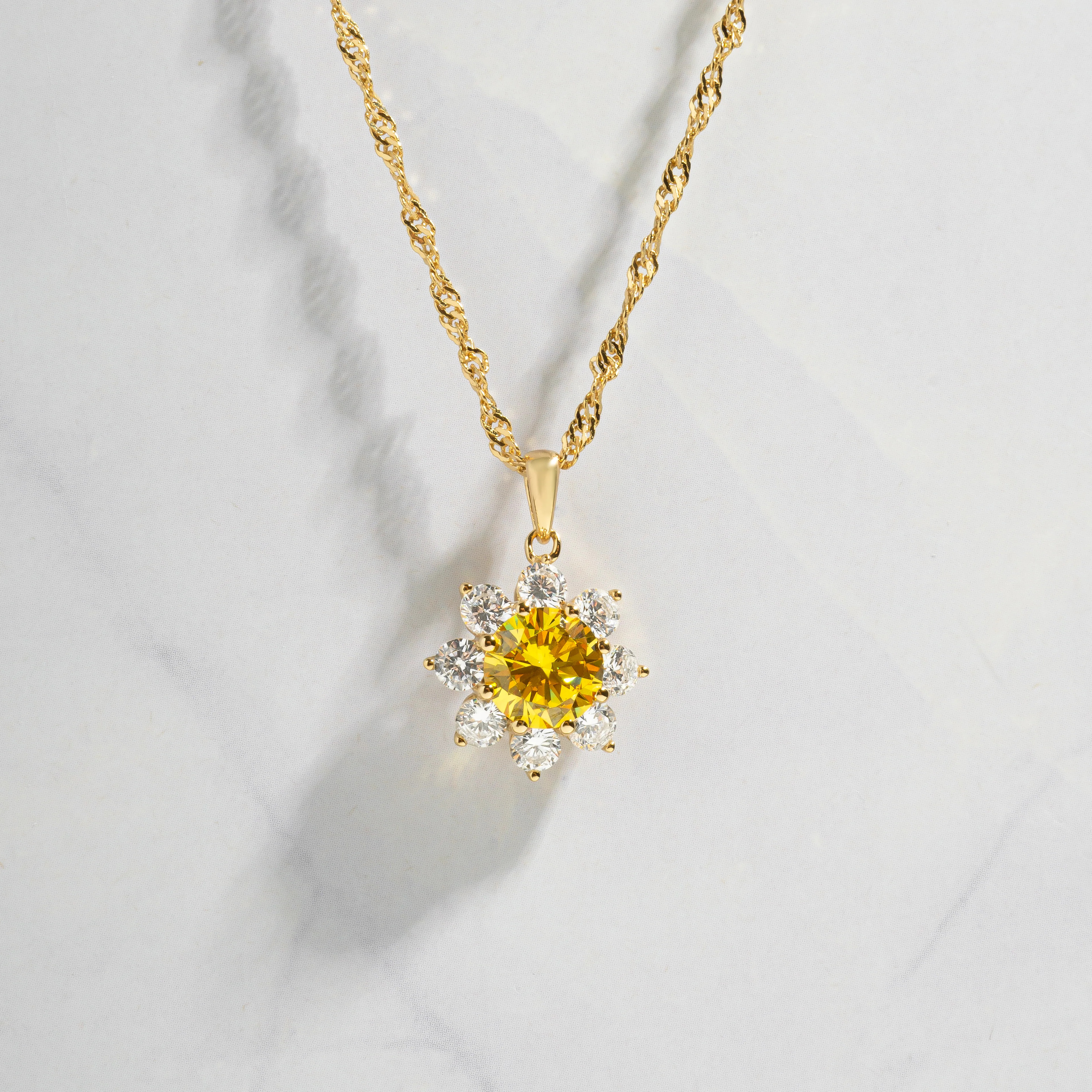 Sunflower Necklace | Sami Jewels