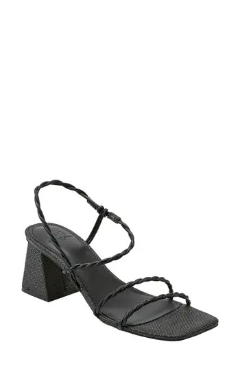 Marc Fisher LTD Carys Strappy Sandal in Black at Nordstrom Rack, Size 8 | Nordstrom Rack