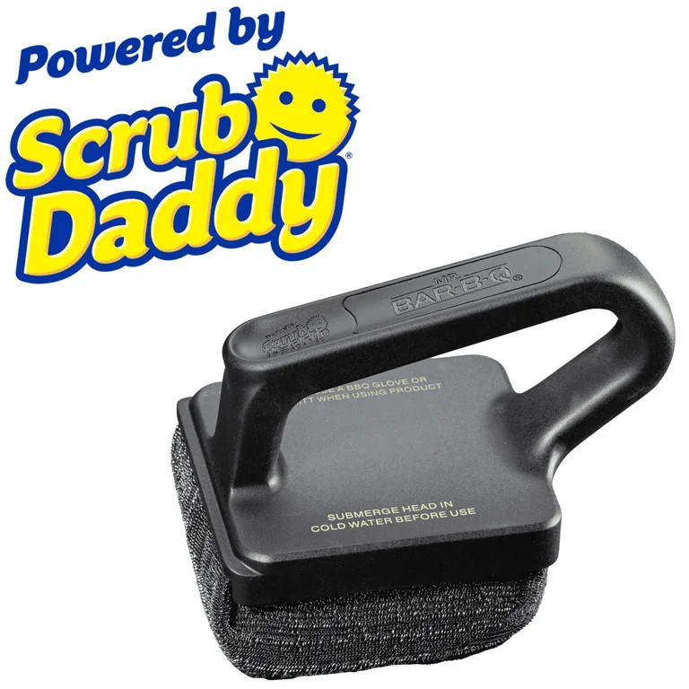 Mr. Bar-B-Q Bristle Free XL Steam Clean Griddle/Grill Brush Powered by Scrub Daddy | Walmart (US)