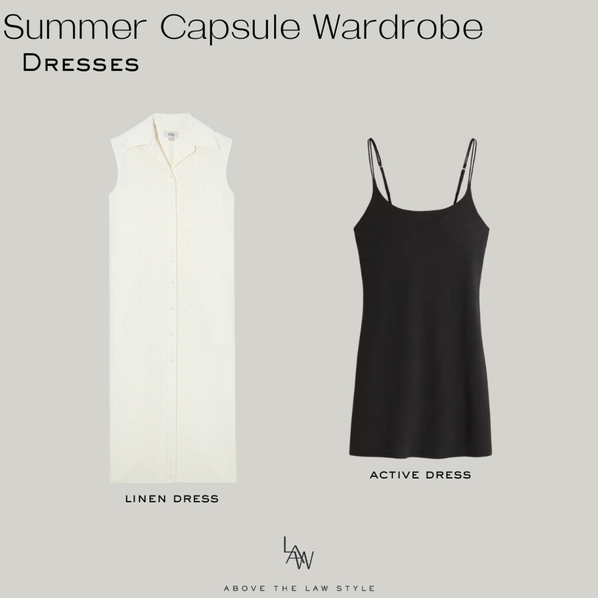 Summer Capsule Wardrobe: Dresses
•
linen dress, sleeveless dress, active dress 

#LTKSeasonal #LTKunder100 #LTKstyletip