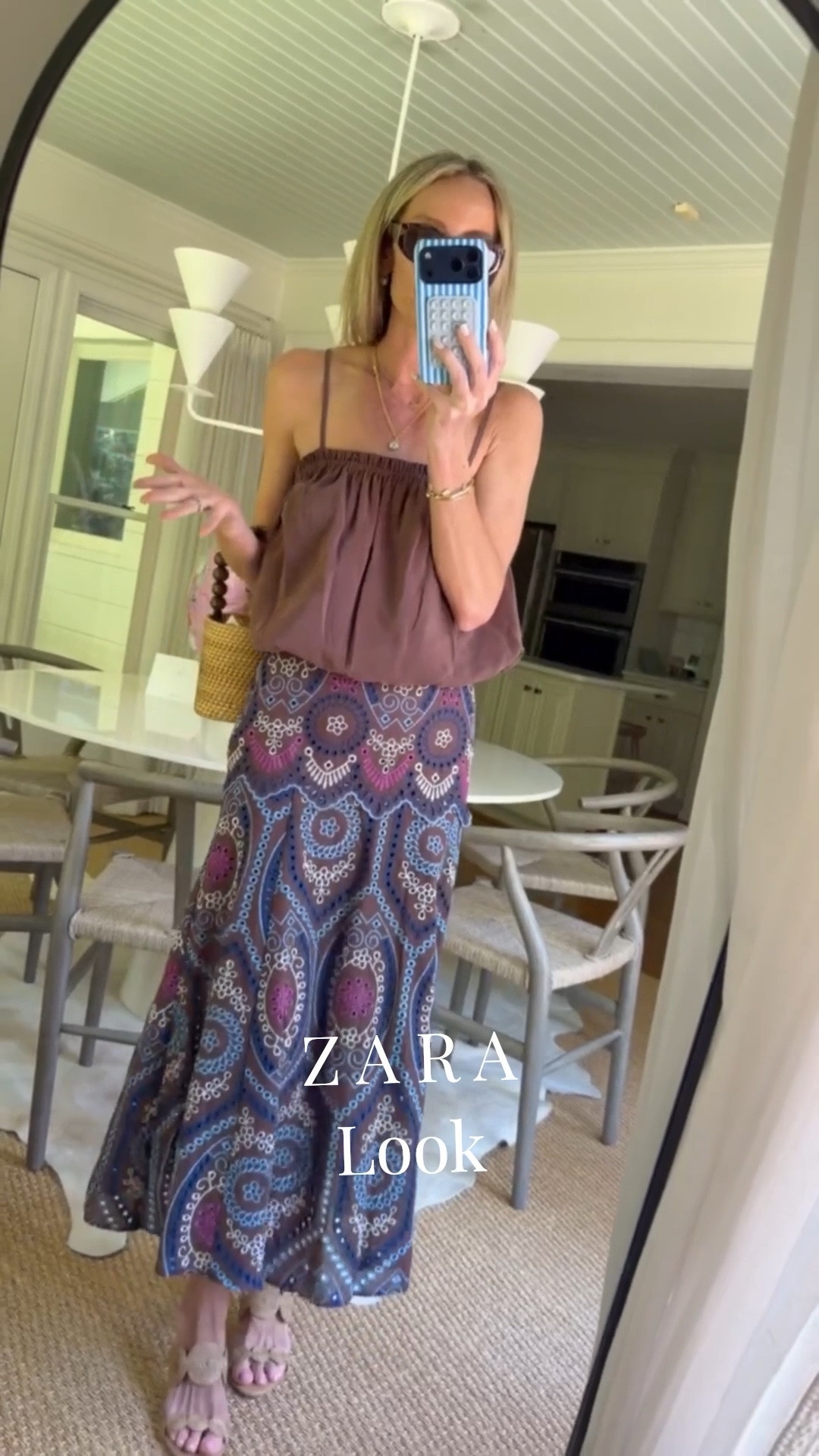 ￼Wearing a size XS in the skirt and size S in the top!!