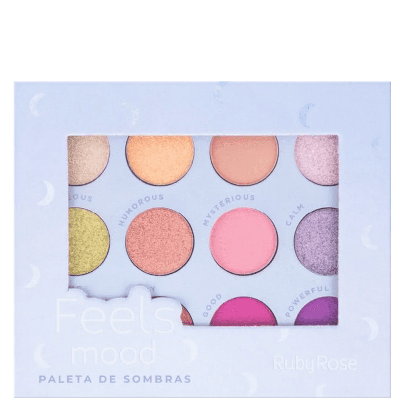 Paleta de Sombras Ruby Rose Feels Mood | Beleza na Web | Beleza Na Web (BR)
