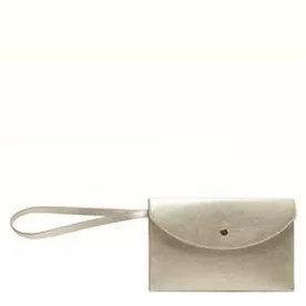 Clutch Alme Dourada Alme | ZZ Mall (BR)