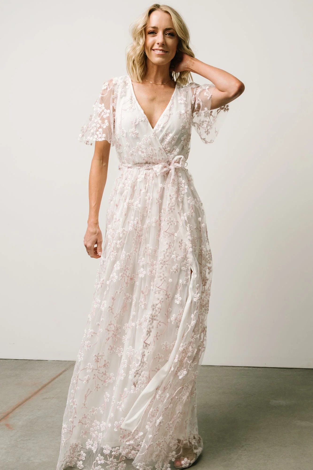 Marseille Embossed Maxi Dress | Baltic Born