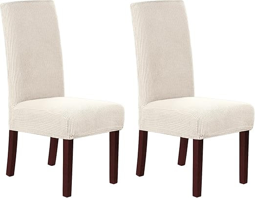H.VERSAILTEX Stretch Dining Chair Covers Set of 2 Chair Covers for Dining Room Parsons Chair Slip... | Amazon (US)
