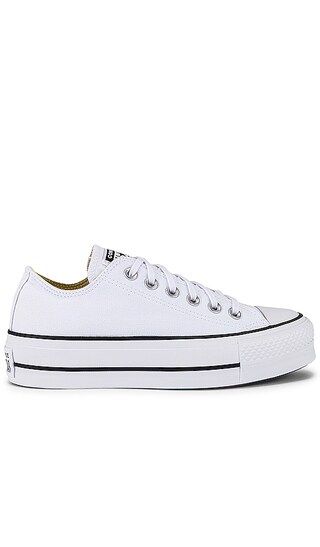 Chuck Taylor All Star Lift Ox in White | Revolve Clothing (Global)