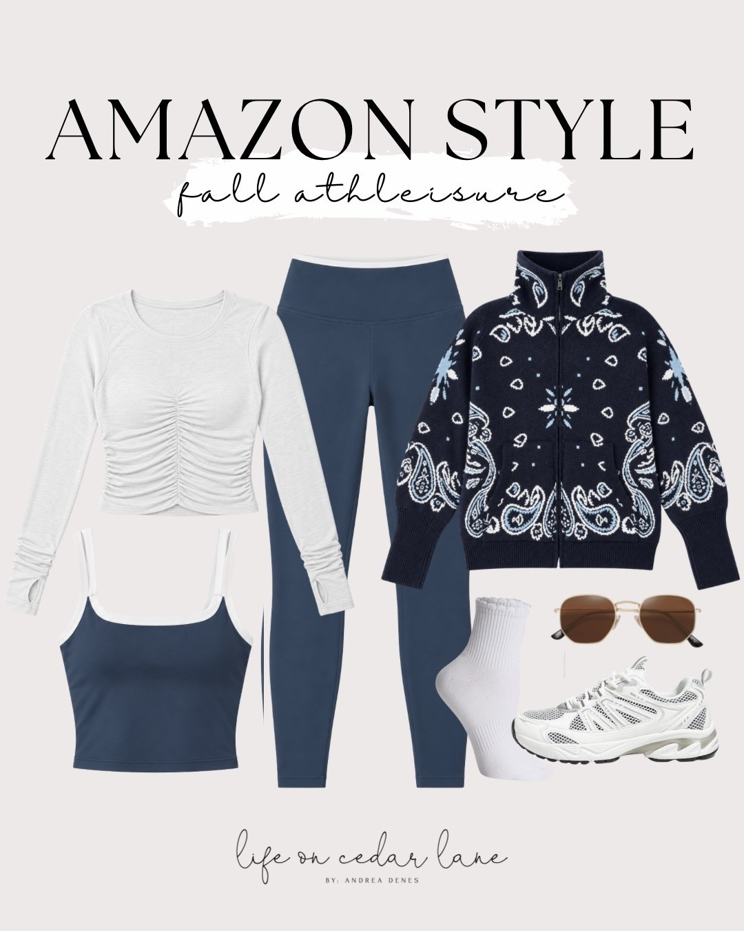 Enjoying cozy, stylish fall athleisure looks! Perfect for a casual day out. #amazonstyle

#LTKActive #LTKOver40 #LTKSaleAlert
