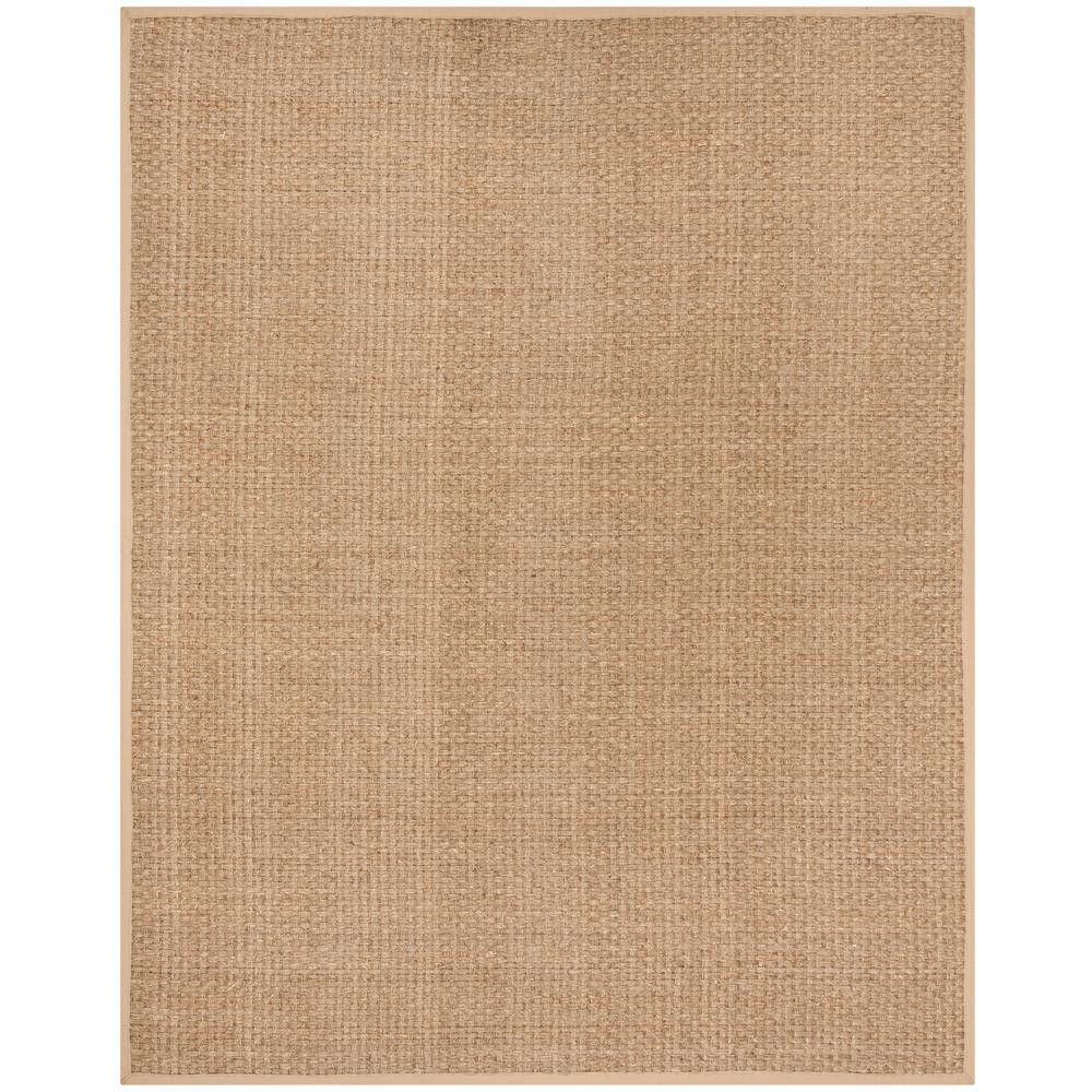 Natural Fiber Tan/Beige 10 ft. x 14 ft. Indoor Area Rug | The Home Depot