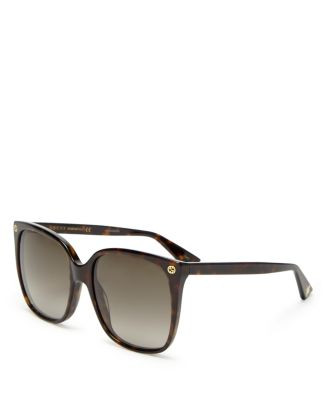 Square Sunglasses, 57mm | Bloomingdale's (US)