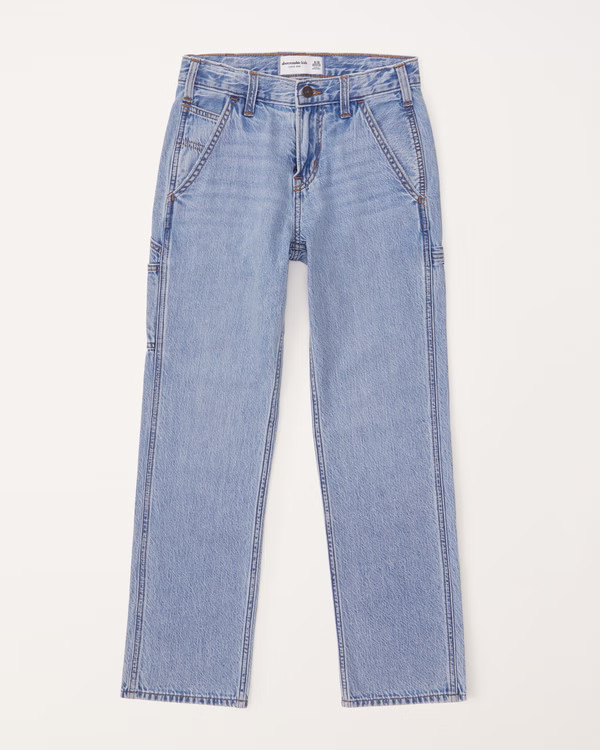 lightweight loose jeans | Abercrombie & Fitch (US)