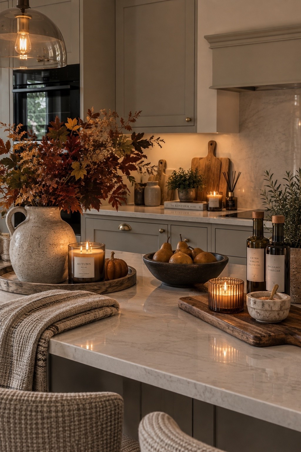 Autumn kitchen styling 🍂🤎

Warm tones, natural textures and timeless details for a cosy kitchen this season.

#LTKautumn #LTKuk #LTKhome