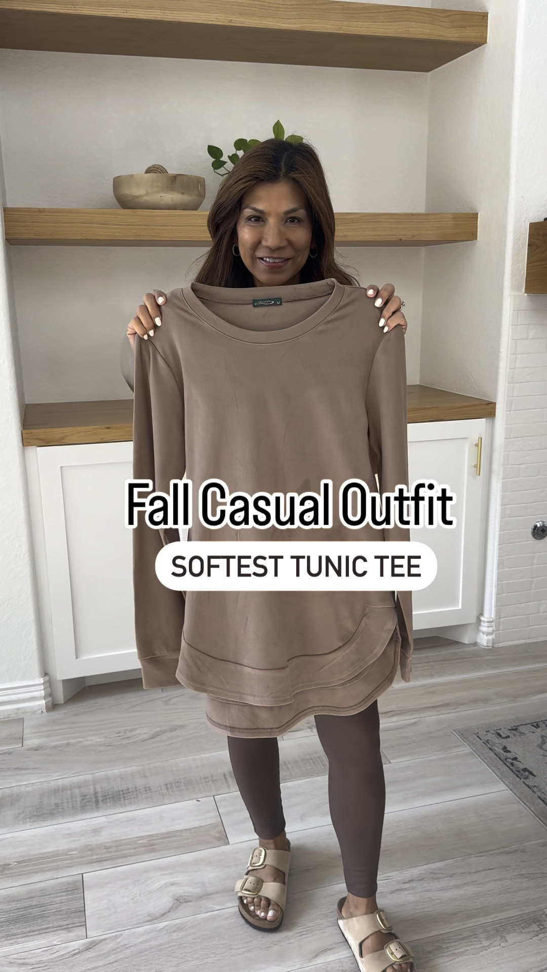 This tunic tee is so soft. I sized up to medium for a looser look.
My fav faux leather leggings in size small, tts.
Sneakers fit tts;
Platform clogs fit tts(I have the Ugg in color Chestnut but found a similar pair from Amazon and linked).
White tank top underneath in size 6(size up).
Amazon finds, fall  outfit, outfit inspo, casual outfit, fashion over 50, midlife fashion, petite fashion, vacation outfits, affordable fashion, fashion over 40, fall fashion. 

#LTKOver40 #LTKSaleAlert #LTKxPrimeDay
