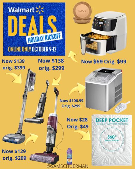 Home deals at @Walmart. The sale ends 10/12 so take advantage of these awesome deals on Walmart.com #WalmartPartner #Walmart

#LTKsalealert #LTKHolidaySale #LTKhome