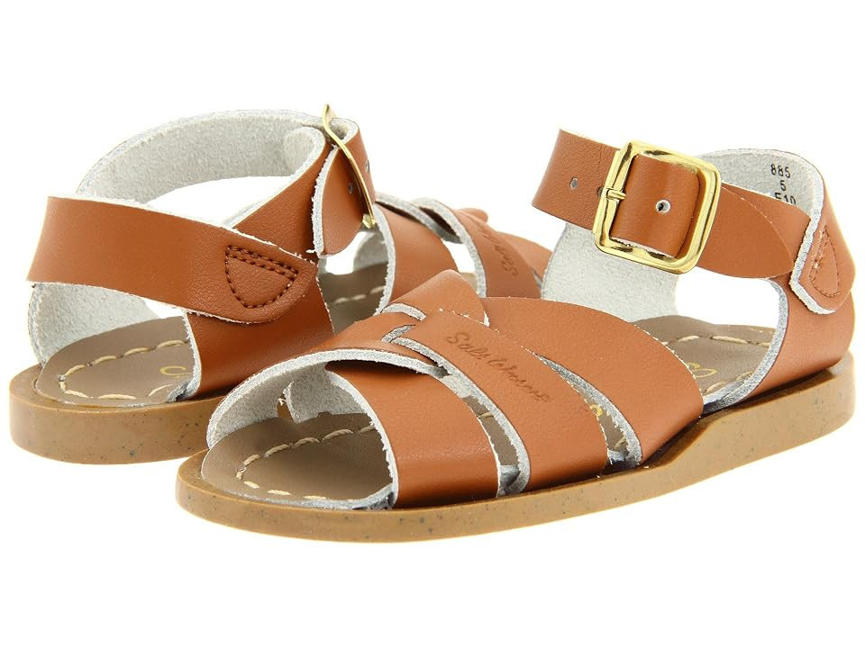 Salt Water Sandal by Hoy Shoes The Original Sandal (Infant/Toddler) (Tan) Kids Shoes | Zappos