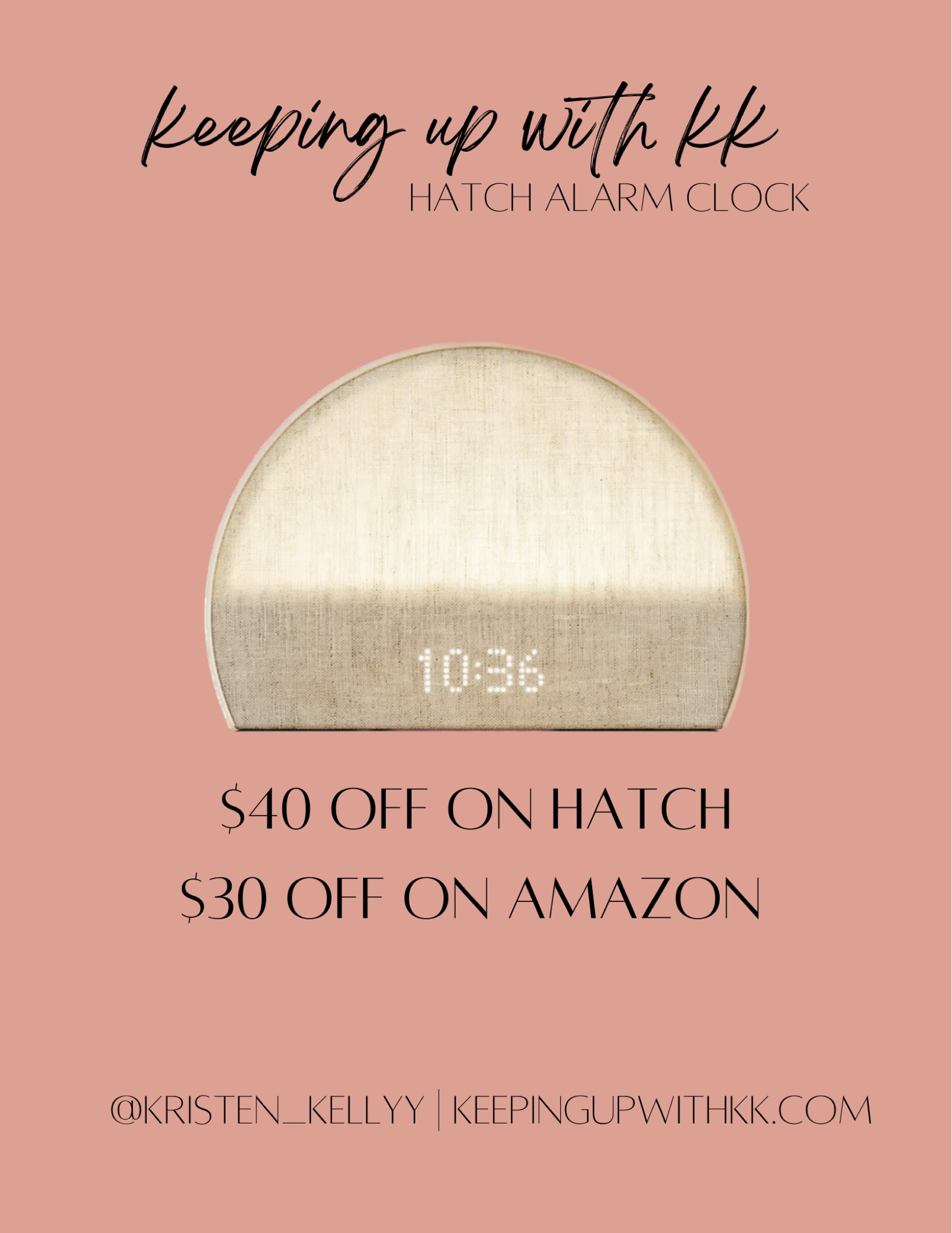 hatch alarm clock sale! adding this on my christmas list for this year 🎄🎁

#LTKHoliday #LTKsalealert #LTKhome