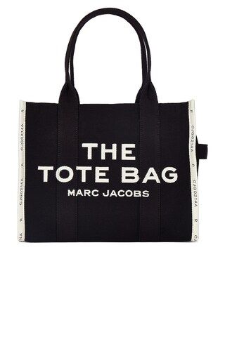 Marc Jacobs The Jacquard Large Tote Bag in Black from Revolve.com | Revolve Clothing (Global)