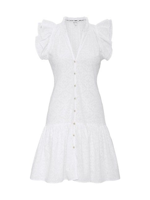 Savannah Eyelet Minidress | Saks Fifth Avenue