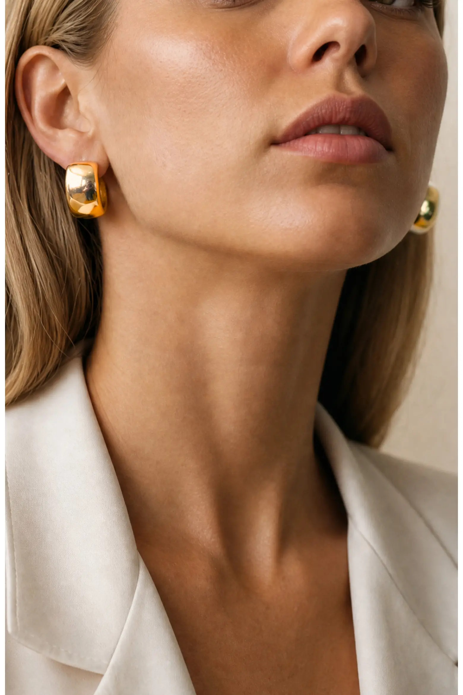 Chunky Huggie Hoop Earrings (Women) | Nordstrom | Nordstrom