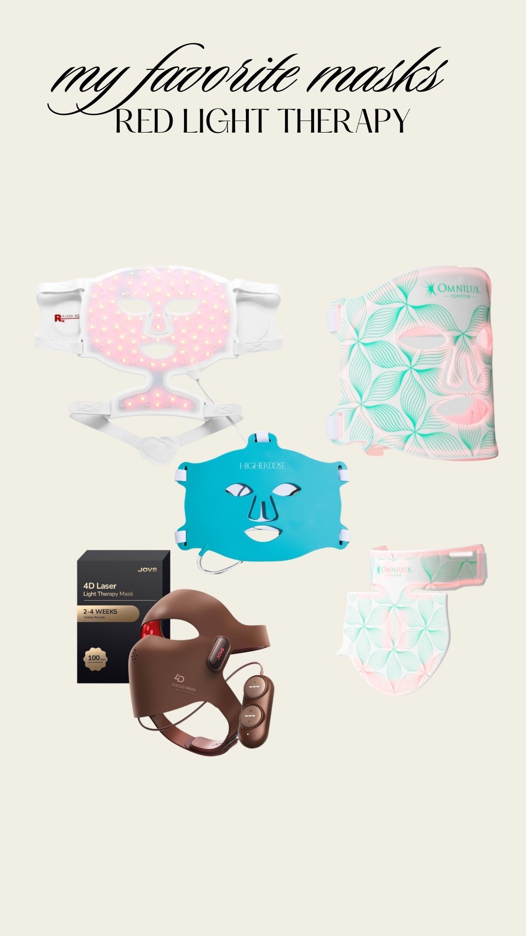 My favorite red light therapy masks ❣️

#LTKBeauty #LTKselfcare