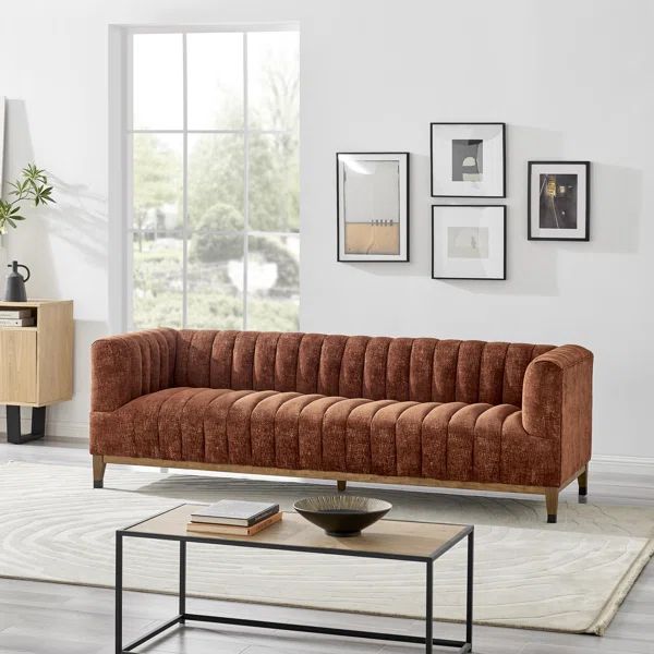 Pirtle 90'' Upholstered Sofa | Wayfair North America
