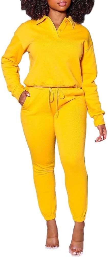 Nimsruc 2 Piece Outfits For Women Sweatsuits Jogging Set | Amazon (US)