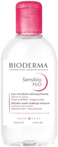 Bioderma - Sensibio - H2O Micellar Water - Makeup Remover Cleanser - Face Cleanser for Sensitive ... | Amazon (US)