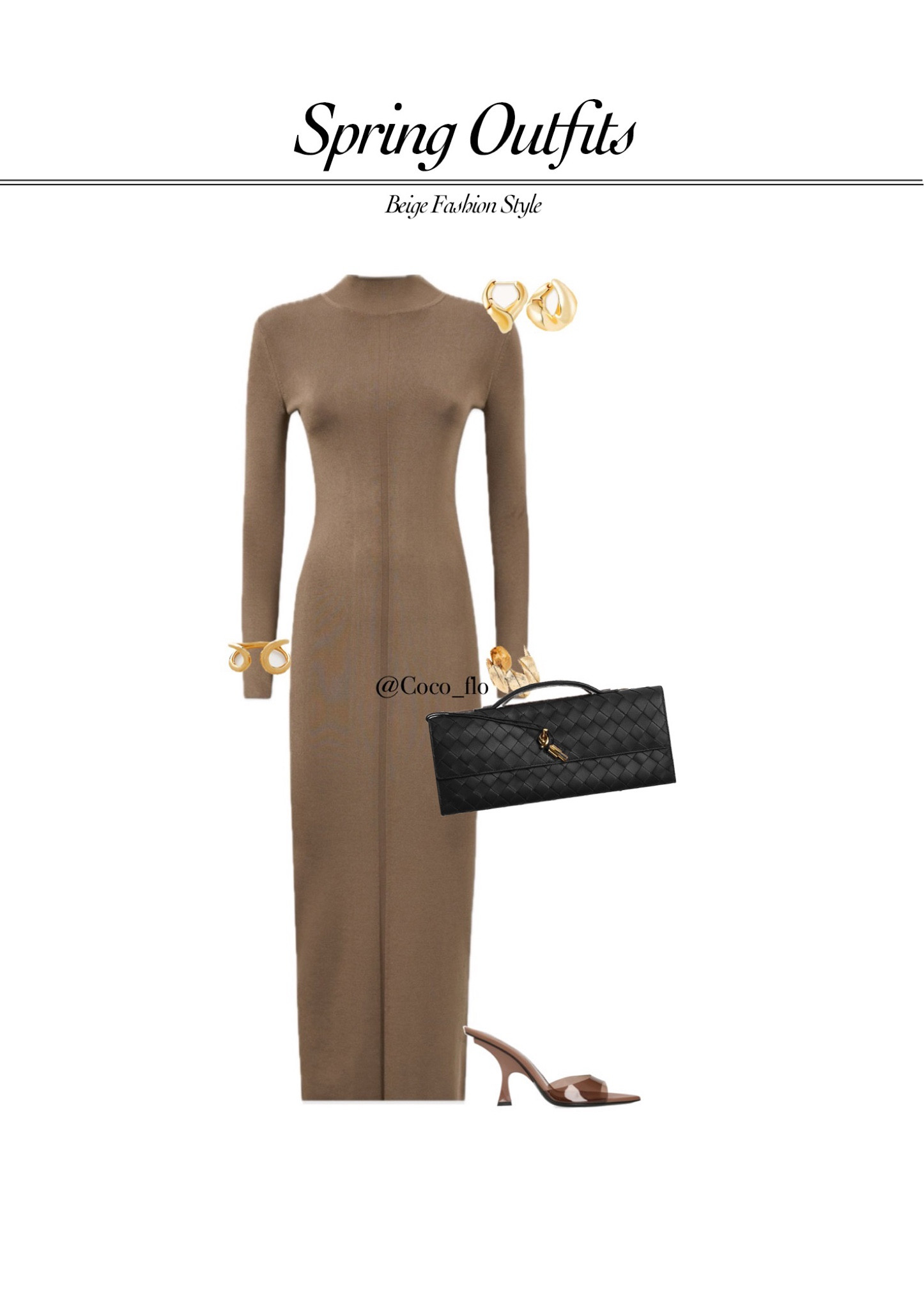 Spring outfits- Beige fashion style 

#LTKfindsunder100 #LTKSeasonal #LTKeurope