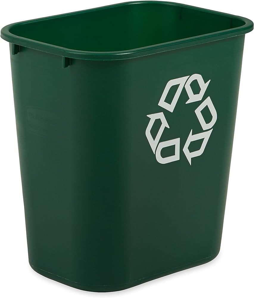 Wastebasket Recycling Medium 28 Qt/7 GAL Deskside Trash/Garbage Container/Bin, for Home/Office/Un... | Amazon (US)