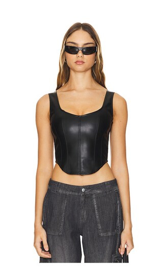 Tara Top in Black | Revolve Clothing (Global)