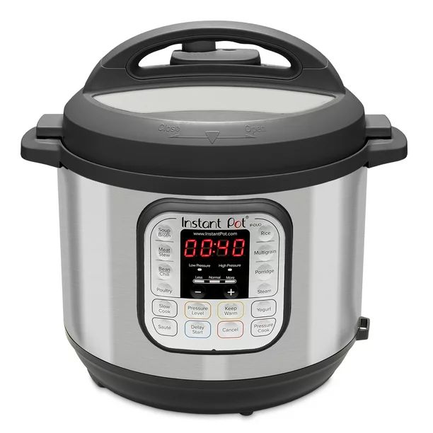 Instant Pot DUO60 6-Quart 7-in-1 Multi-Use Programmable Pressure Cooker, Slow Cooker, Rice Cooker... | Walmart (US)