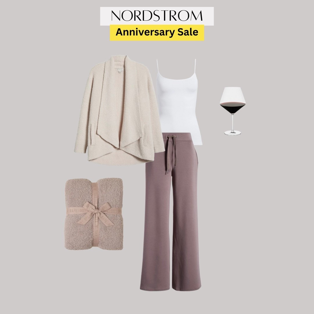 Nordstrom Anniversary Sale Outfit 

Nordstrom sale 2025, Nsale, black vest, ootd style fashion, comfy cozy outfit, wine night, girls night in, barefoot dreams, cozy cardigan, sweatpants, lounge outfit loungewear, movie night

#LTKU #LTKHome #LTKSaleAlert