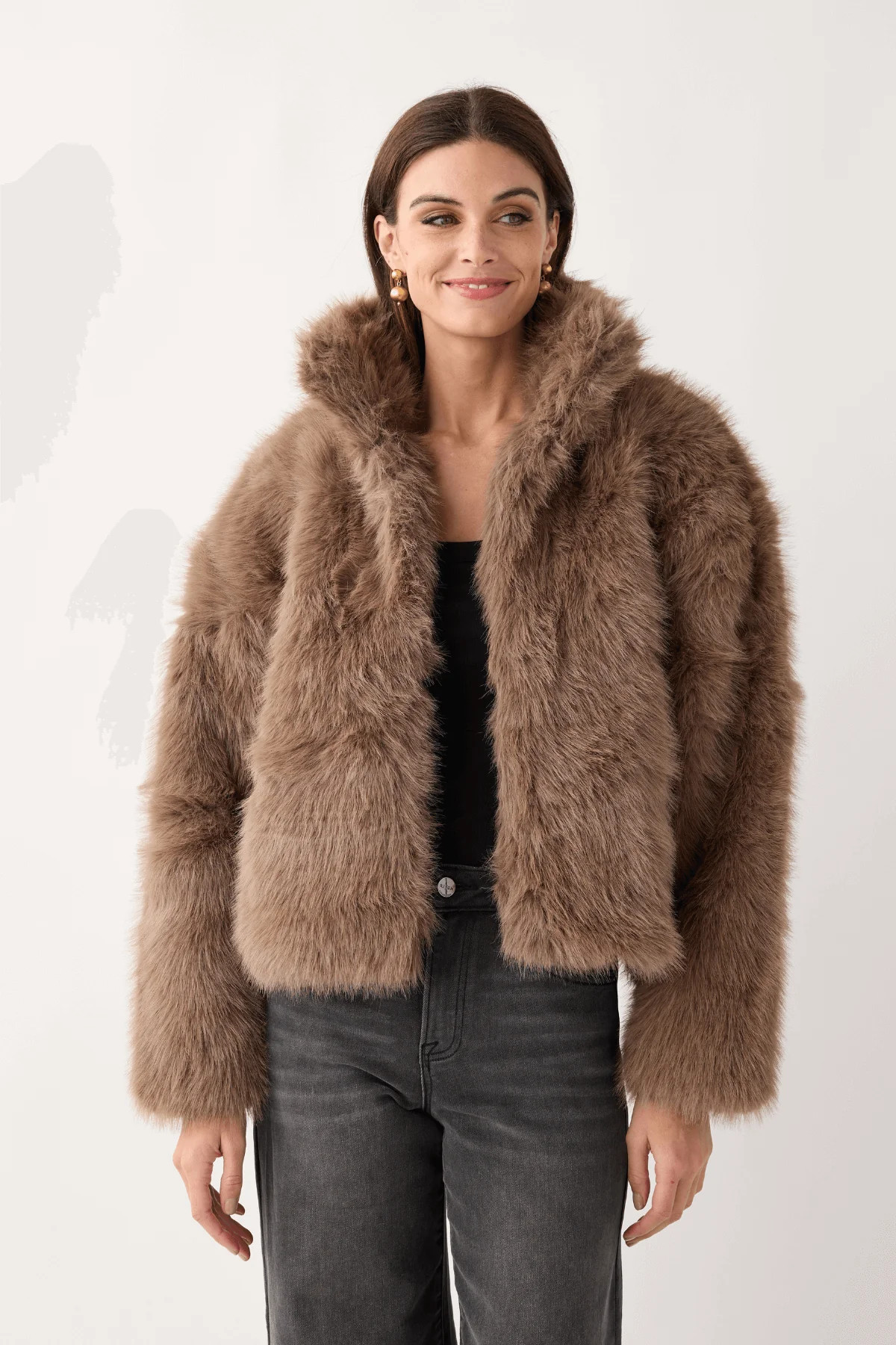 Look By M The Sacha Fur Jacket | Social Threads