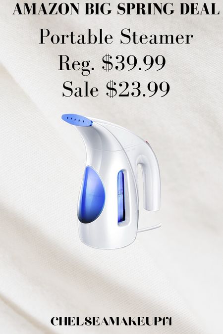 Amazon Big Spring Deal // Portable Steamer 

#LTKsalealert #LTKhome