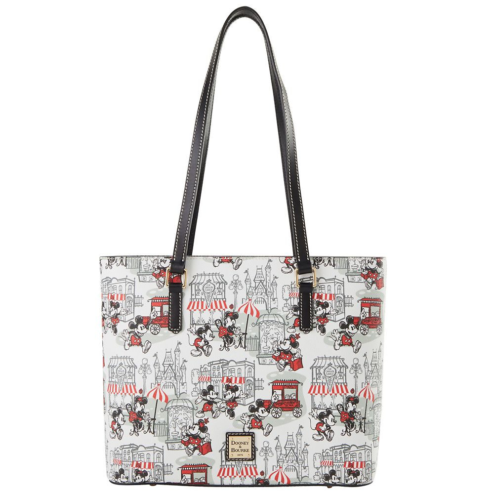 Mickey and Minnie Mouse Main Street Dooney & Bourke Tote Bag – Exclusive | Disney Store