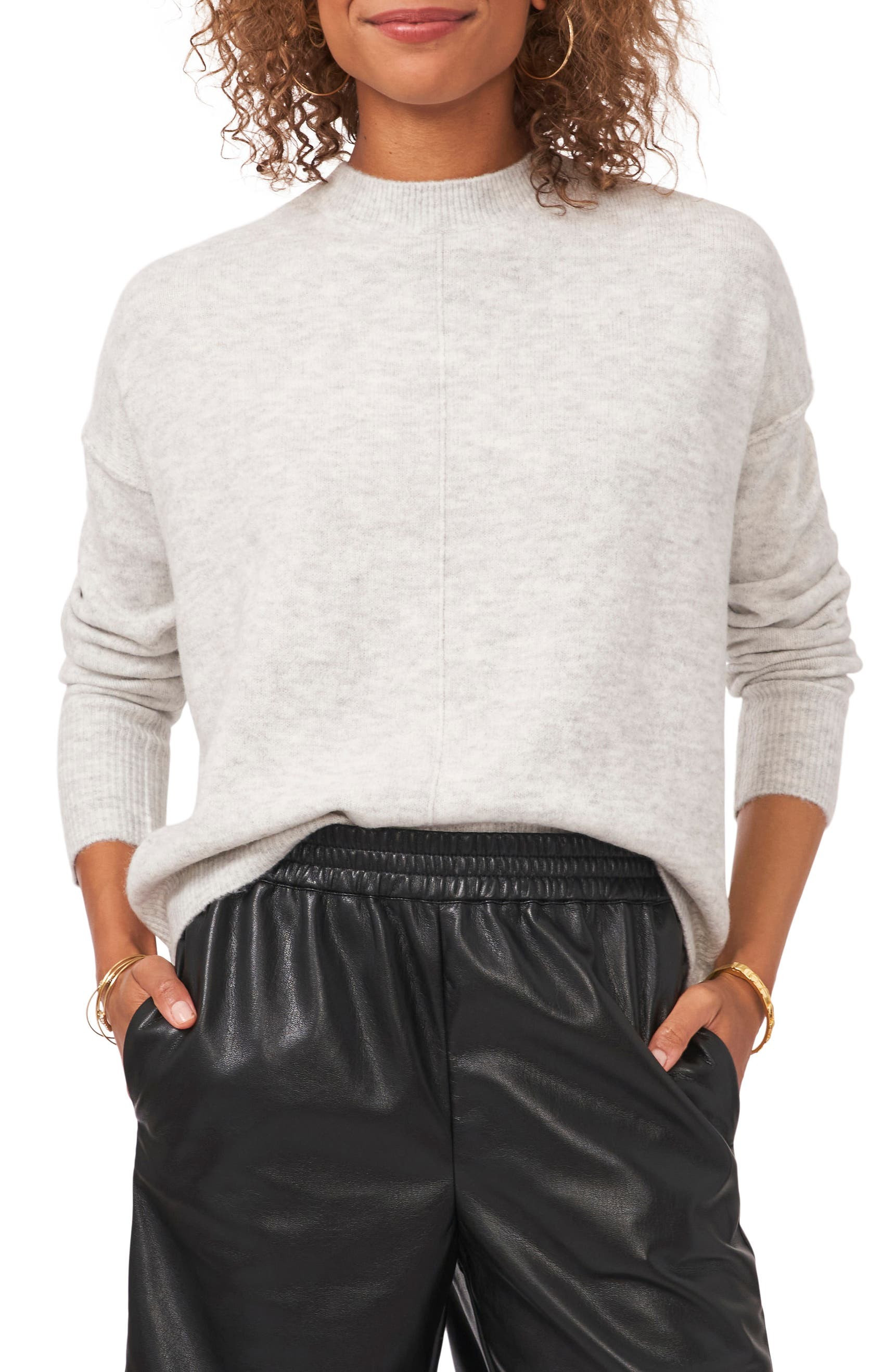 Center Seam Crewneck Sweater | Nordstrom | Nordstrom