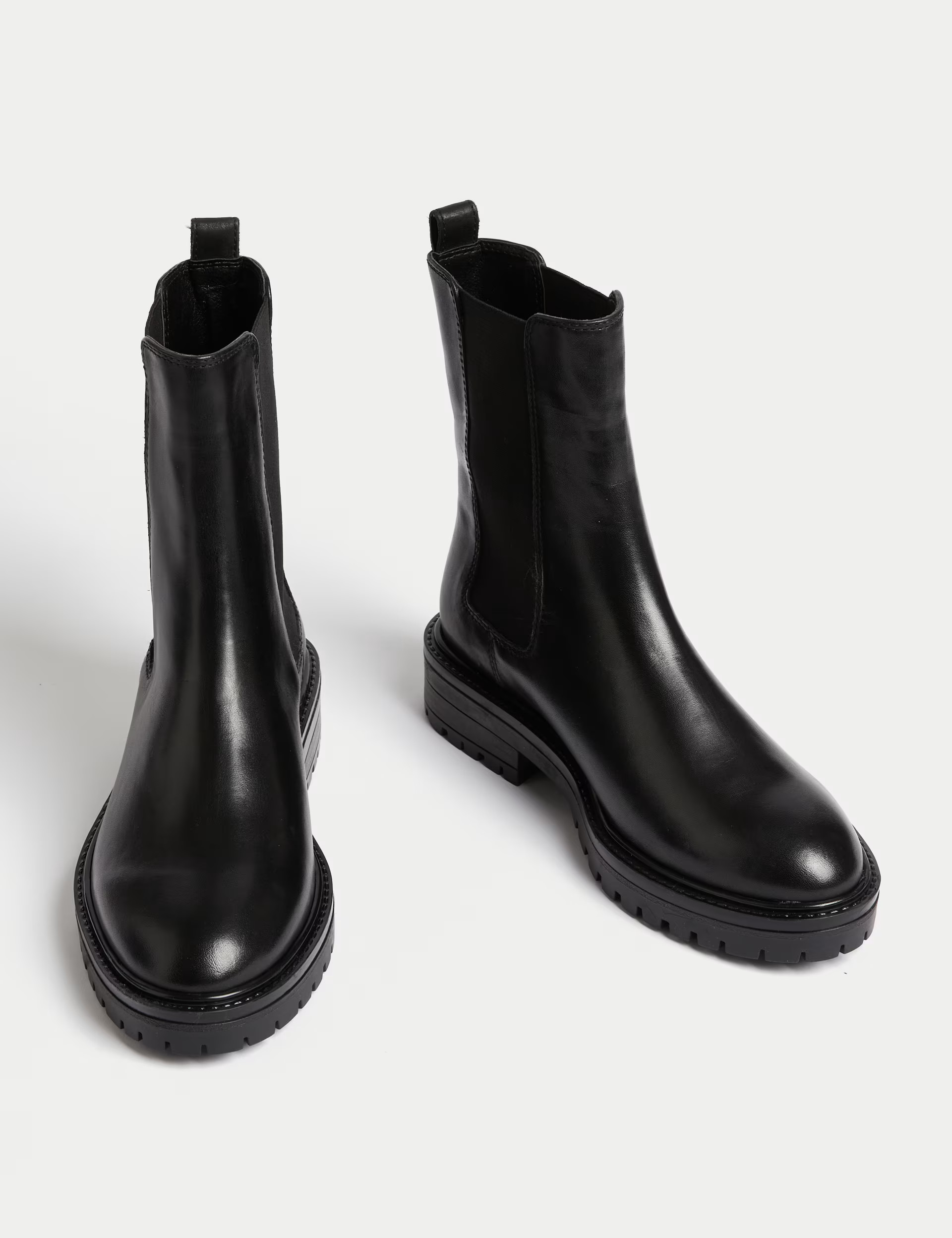 Leather Chelsea Round Toe Ankle Boots | Marks & Spencer (UK)