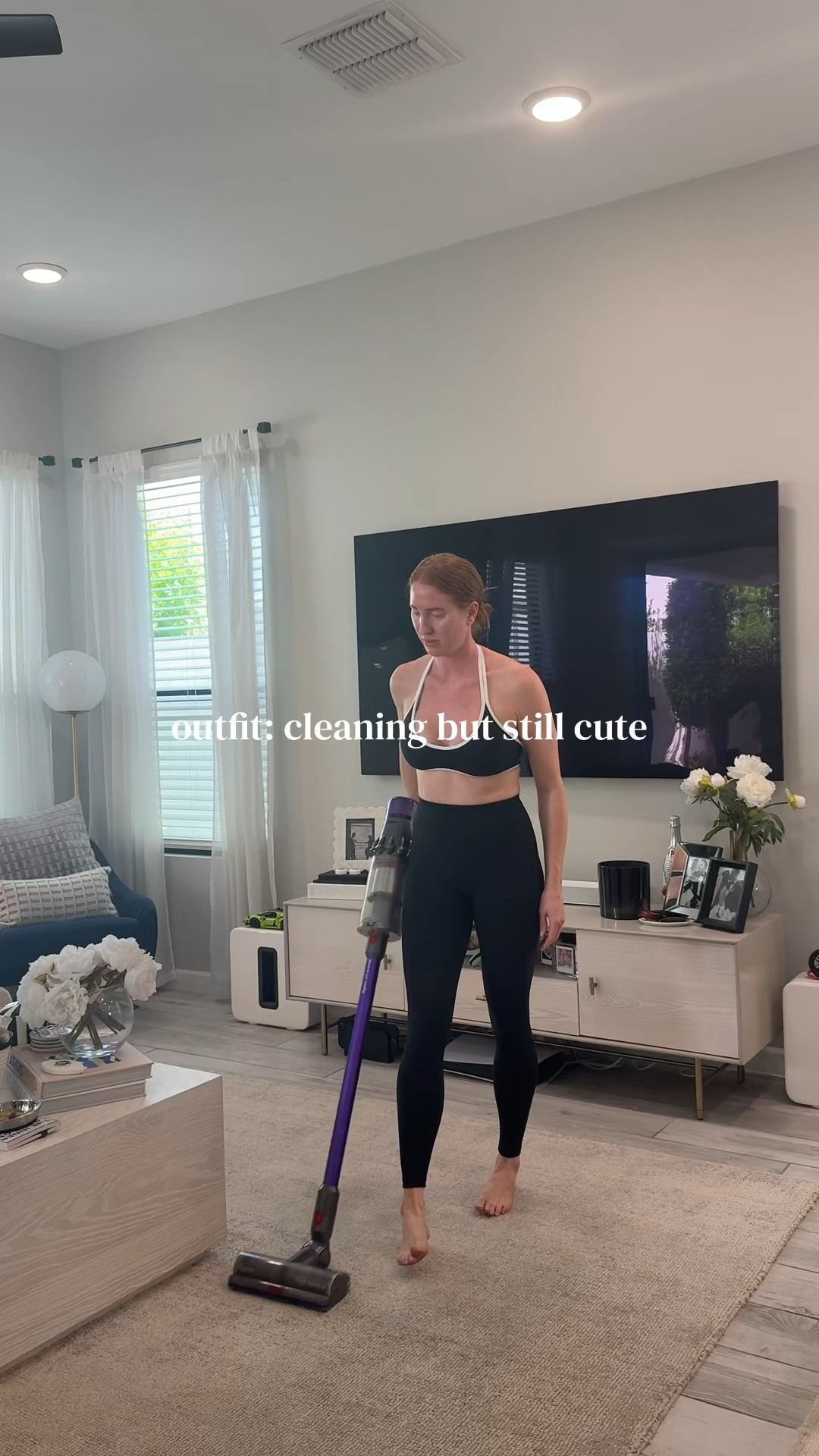 “outfit: cleaning but still cute”
because even my reset days have a look 🖤 

#ootd #sundayreset #activewear 

#LTKdayinmylife #LTKootd #LTKmorningroutine