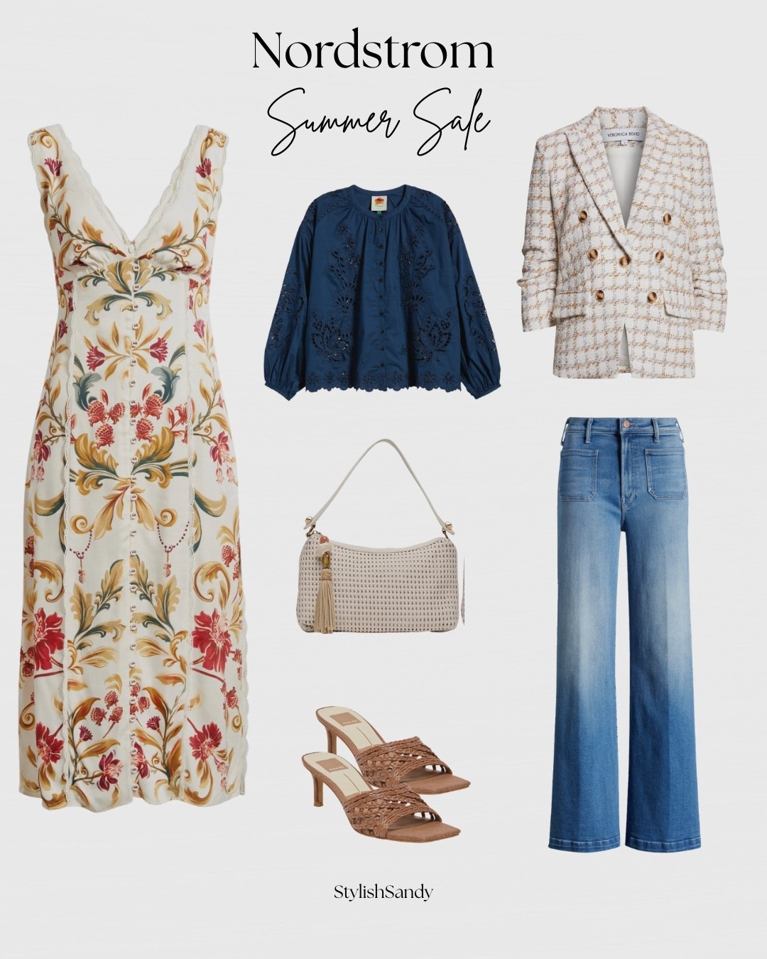 Nordstrom summer sales! 

Farm Rio dress
Farm Rio tiop
Verinica beard blazer
Dolce Vita sandals & bag

#LTKSaleAlert #LTKOver40 #LTKSeasonal
